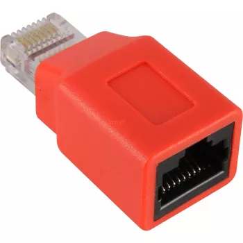 Wentronic Goobay CAT 5e złącze RJ45/sprzęg, krosowany - do sieci 100 MHz (68912)