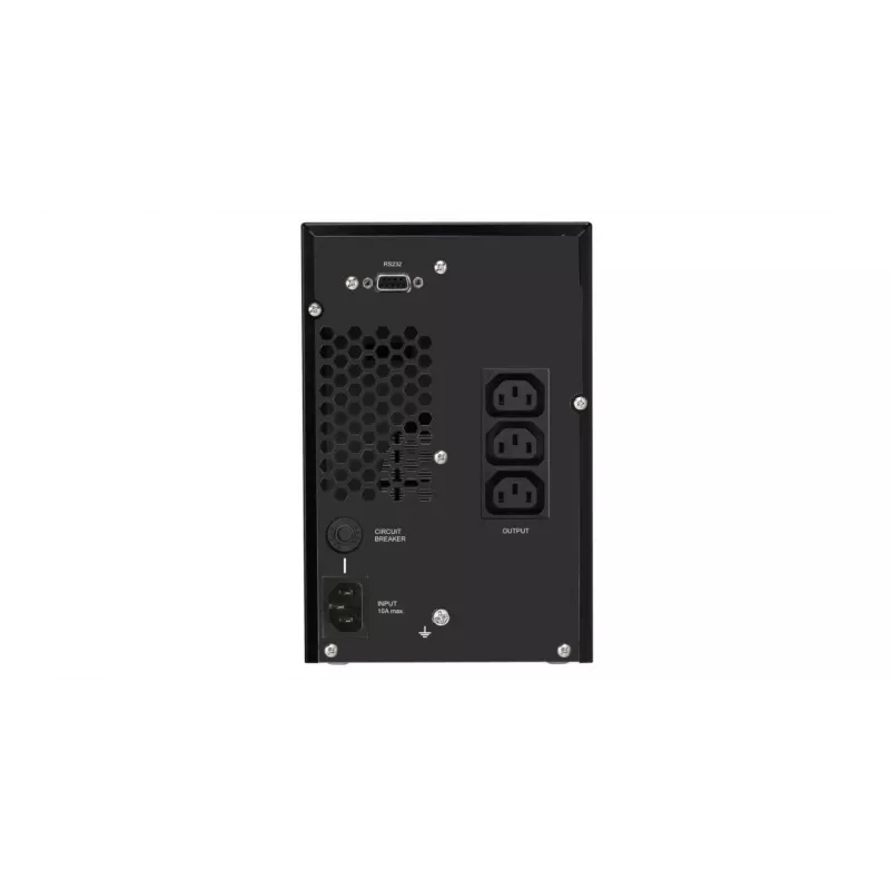Infosec E4 Value 1000 zasilacz awaryjny (UPS) Double-conversion (Online) 1 kVA 3 gniazda AC