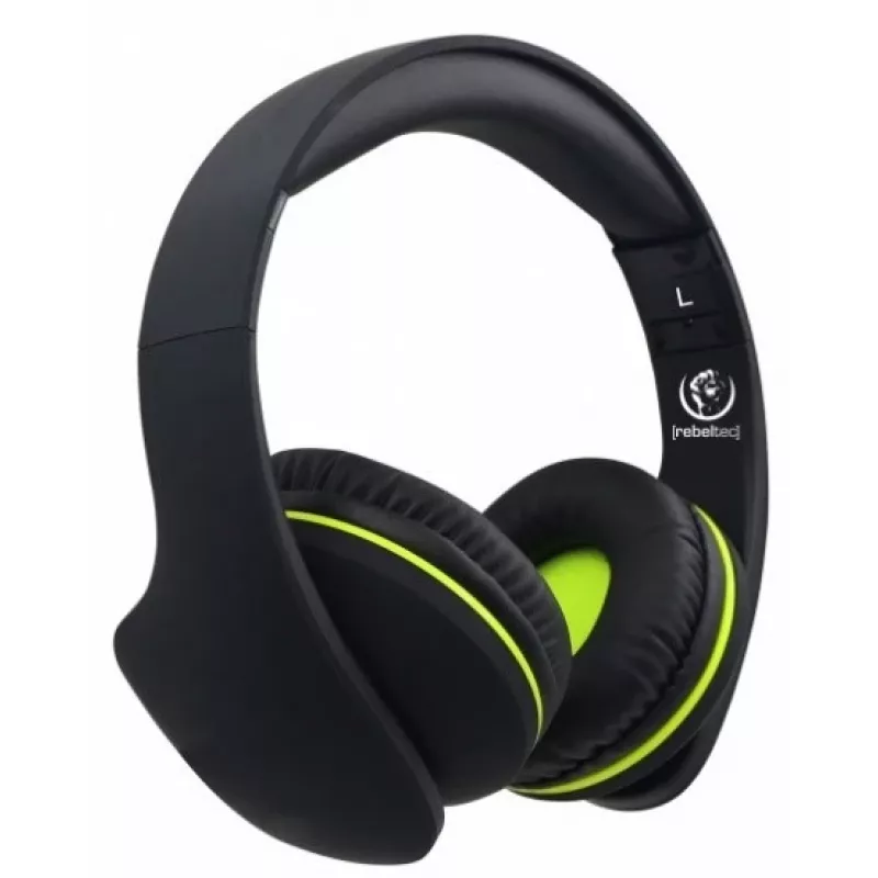 Słuchawki Bluetooth Nauszne Rebeltec Viral - Czarny