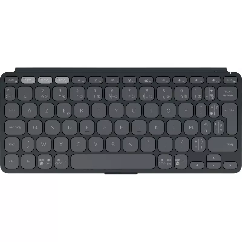 Logitech Keys-To-Go 2 klawiatura uniwersalna Bluetooth AZERTY French Graphite