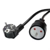 Kabel zasilający Czarny VALUE 19.99.1170 3m CEE7/7 CEE7/5