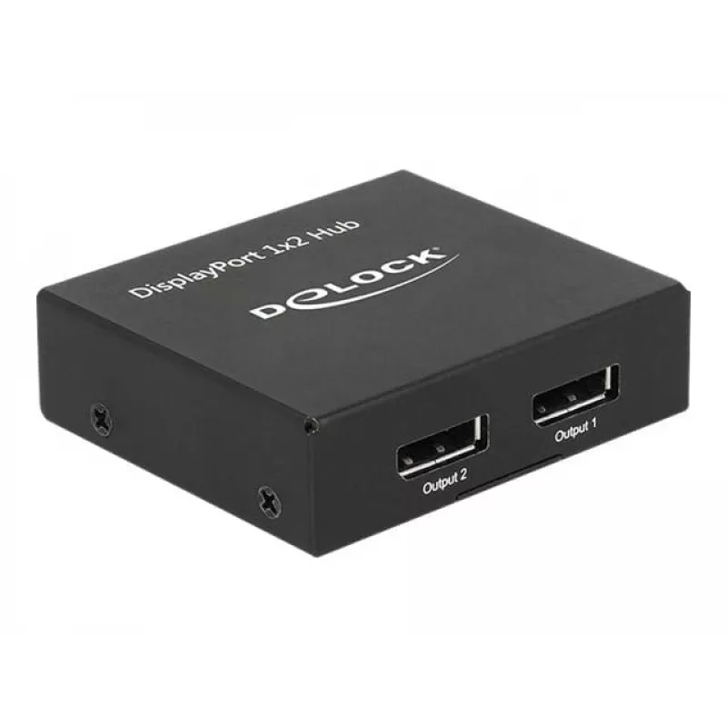 Rozdzielacz wideo DeLOCK 87691 DisplayPort 2x DisplayPort