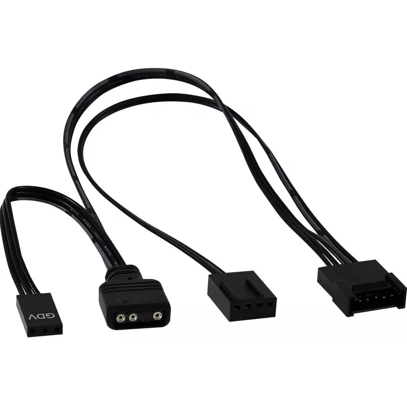 Wentylator obudowy AEROCOOL 120 mm Saturn 12F ARGB, 120x25 mm, 12 V, PWM, 1000 RPM, 35.8 CFM, 19.6 dB