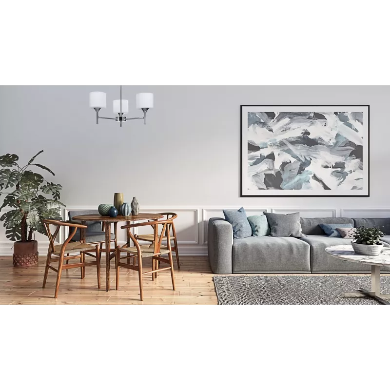 Żyrandol wiszący Activejet Classic MIRA chrom potrójny 3xE27 do salonu