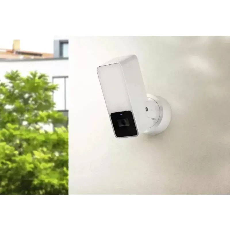 Zewnętrzna kamera IP Eve Systems GmbH Eve Outdoor Cam z czujnikiem ruchu, biała