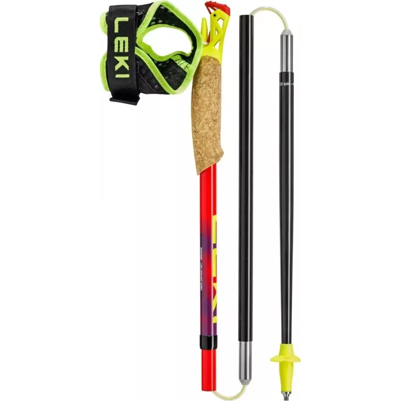Kije trekkingowe LEKI TRL ULTRATRAIL FX ONE, 125cm czerwony