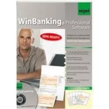Oprogramowanie bankowe sigel WinBanking-Professional SW235 do wypełniania formularzy bankowych i płatności