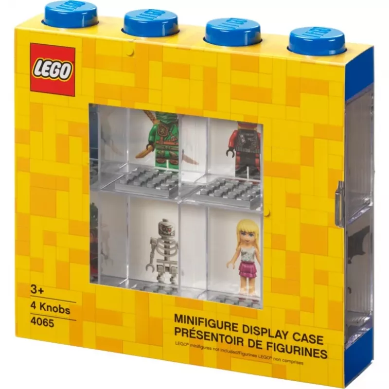 Room Copenhagen LEGO gablota na minifigurki niebieska (niebieski/przezroczysty)