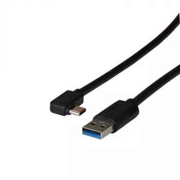 Kabel EFB-Elektronik USB 3.2 Gen1 5Gbit 3A, wtyk Type-A – wtyk Type-C 90°, 3m