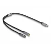 Adapter USB Type-C DAC DeLOCK 66616 24 bity 96 kHz 2 x 3,5 mm