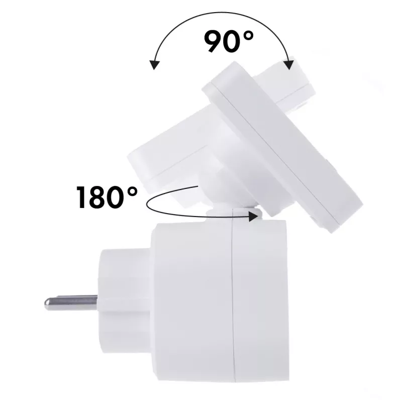 Cyfrowy timer GB605 E GreenBlue 16A IP20
