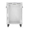 Szafa rack Lanberg FF01-6615-12SL 15U wolnostojąca szary