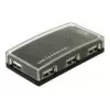 Hub USB DeLOCK 4-portowy zewnętrzny USB 2.0 480 Mbit/s