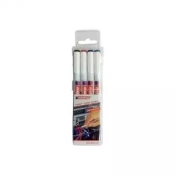 Marker Edding 8407 wielokolorowy 4 szt.