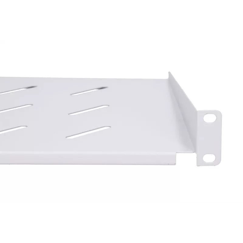 Półka rack Extralink Shelf 1U 250mm szara 19 cali