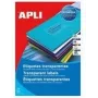 agipa 119027 przezroczyste etykiety odporne na warunki atmosferyczne 63,5 x 38,1 mm (rolka)
