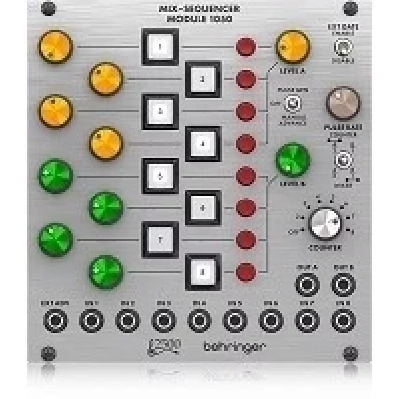 Behringer Moduł 1050 MIX-SEQUENCER 2500 Series – moduł syntezatora modularnego