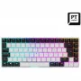 Klawiatura gamingowa Sharkoon SKILLER SGK50 S3 USB QWERTY portugalski Biała