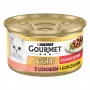 Mokra karma dla kota Purina Nestlé GOURMET Gold Adult 85 g — kurczak i łosoś, białko 7%, wilgotność 82%