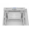 Szafa rack Lanberg FF01-6615-12SL 15U wolnostojąca szary