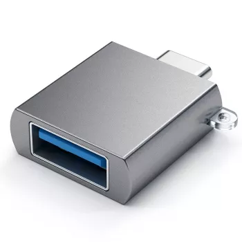 Adapter Satechi USB-C na USB 3.0 Space Gray – szlachetny design i wysoka jakość – kompaktowa konstrukcja (179979)