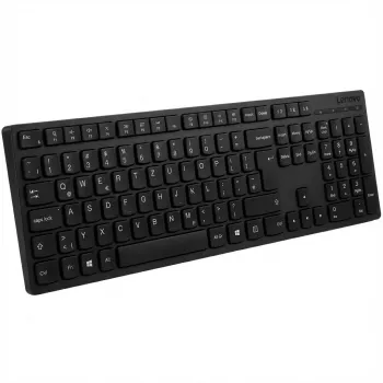 Lenovo Professional - Klawiatura - pełnowymiarowa - Bezprzewodowa - 2,4 GHz, Bluetooth - QWERTZ - Niemiecka - Szara - brązowe pudełko (4Y41R64517)