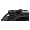 Kabel światłowodowy typu breakout DIGITUS DK-24338U030BK-BBB, pre‑terminowany OM4 8‑włóknowy, LC/UPC–LC/UPC, 30 m, U-DQ(ZN) BH