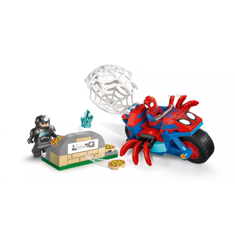 LEGO MARVEL 11206 Spidey na motocyklu kontra Rhino