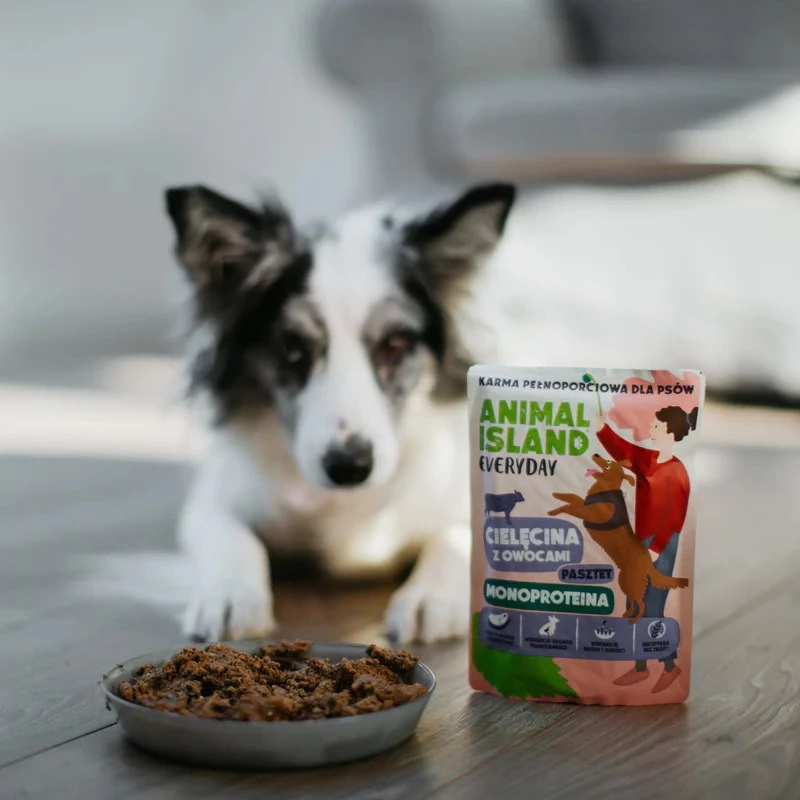 ANIMAL ISLAND Everyday Monoprotein Cielęcina - mokra karma dla psów - 300g