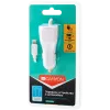 Ładowarka samochodowa CANYON C-033 2.4A/USB-A z wbudowanym Lightning Biała