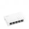 Przełącznik sieciowy Cudy GS105U — Niezarządzalny 5-portowy Gigabit Ethernet (10/100/1000), biały, 5 V