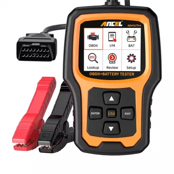 2w1 Skaner diagnostyczny OBD2 i tester akumulatorów Ancel AD410 PRO