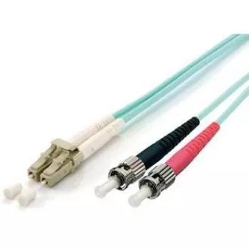 Equip LC/ST światłowodowy kabel krosowy, OM3, 1m, 1 m, OM3, LC, ST