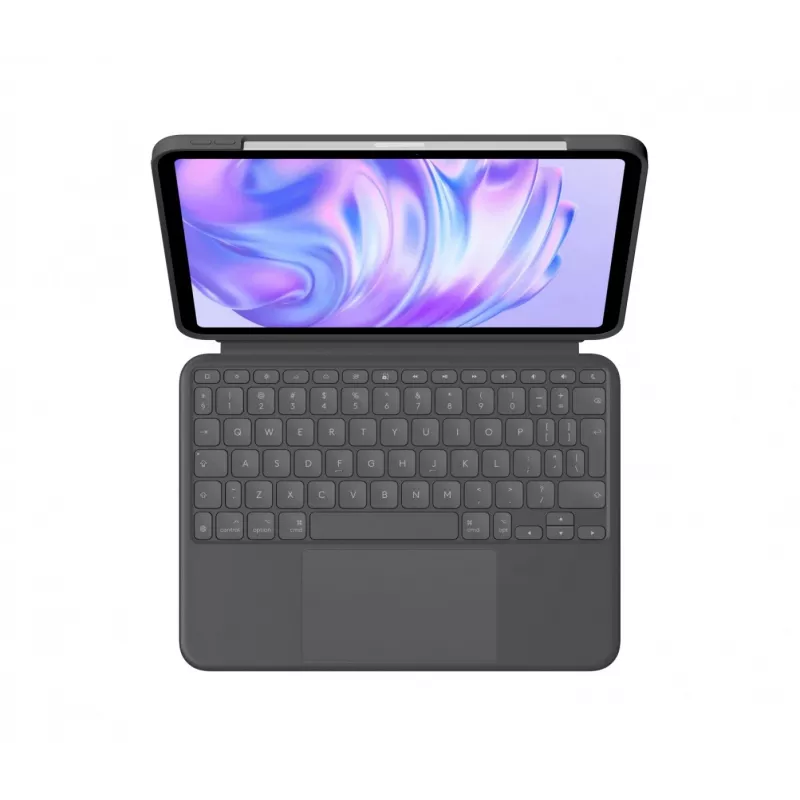 Logitech Combo Touch Klawiatura QWERTY US International Touchpad Grafitowy