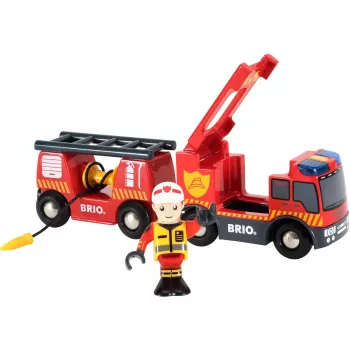 Pociąg Straż Pożarna BRIO Emergency Fire Engine
