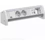 Listwa zasilająca Bachmann DESK 2xUTE model 902.0298 — biurkowa dystrybucja zasilania z 2 gniazdami UTE