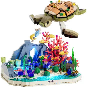 Lumibricks Turtle Reef Dream Building Set