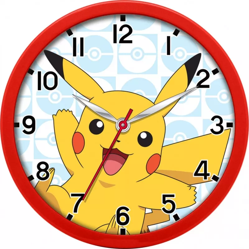 Zegar ścienny Pokemon Pikachu 25 cm