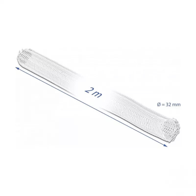 Osłona kabli DeLOCK 20703 biała