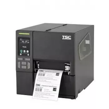 TSC MB241T, 8 punktów/mm (203dpi), RTC, Wyświetlacz, USB, USB-Host, RS232, Ethernet, Zestaw (USB) Drukarka etykiet, Transfer termiczny, Rozdzielczość: 8 punktów/mm (203 dpi), Media Width (max): 12