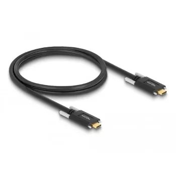 Kabel USB DeLOCK 83720 USB 3.2 Gen 2 1m USB C Czarny