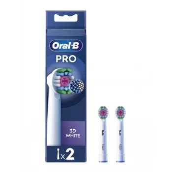 Główki szczoteczki do zębów Oral-B 3D biały EB18-2 – główki wymienne, 2 szt.