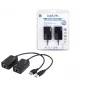 LogiLink® UA0021D Przedłużacz liniowy USB przez CAT5/6 do 60m