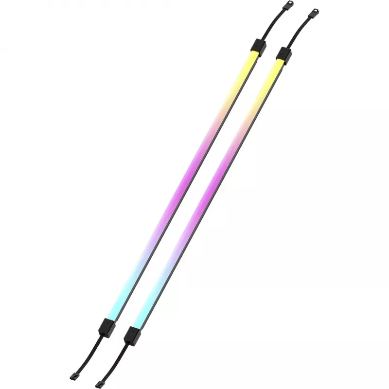 Taśma LED CORSAIR LS350 Aurora, wielokolorowe oświetlenie, długość 350 mm, szerokość 10 mm, komplet 2 szt.