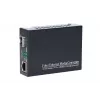 Media converter MikroTik Sedir 1x SFP 1x RJ45 1000Mb/s, max 1000 Mb/s, metalowa obudowa, 100–240V AC