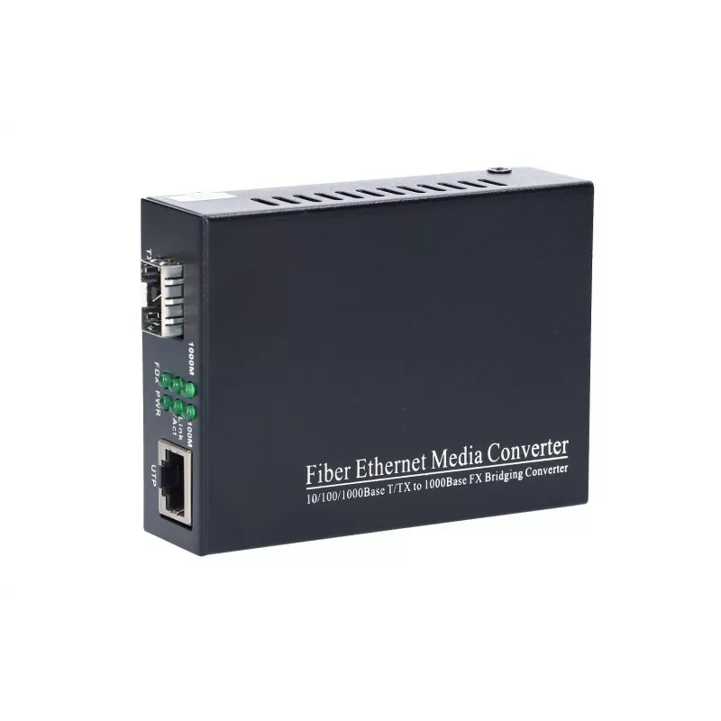 Media converter MikroTik Sedir 1x SFP 1x RJ45 1000Mb/s, max 1000 Mb/s, metalowa obudowa, 100–240V AC
