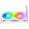 Uniwersalne chłodzenie cieczą CPU THERMALTAKE TH240-S V3 ARGB Sync Snow Edition, chłodnica 240 mm