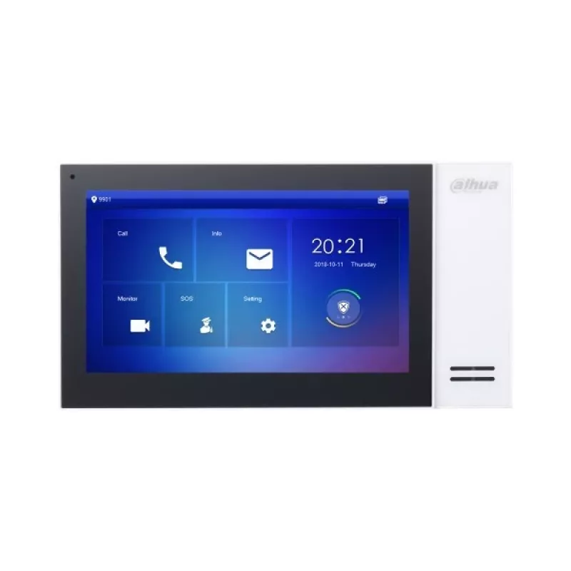 Dahua Technology VTH2421FW wideodomofon 17,8 cm (7 cali) Czarny, Biały