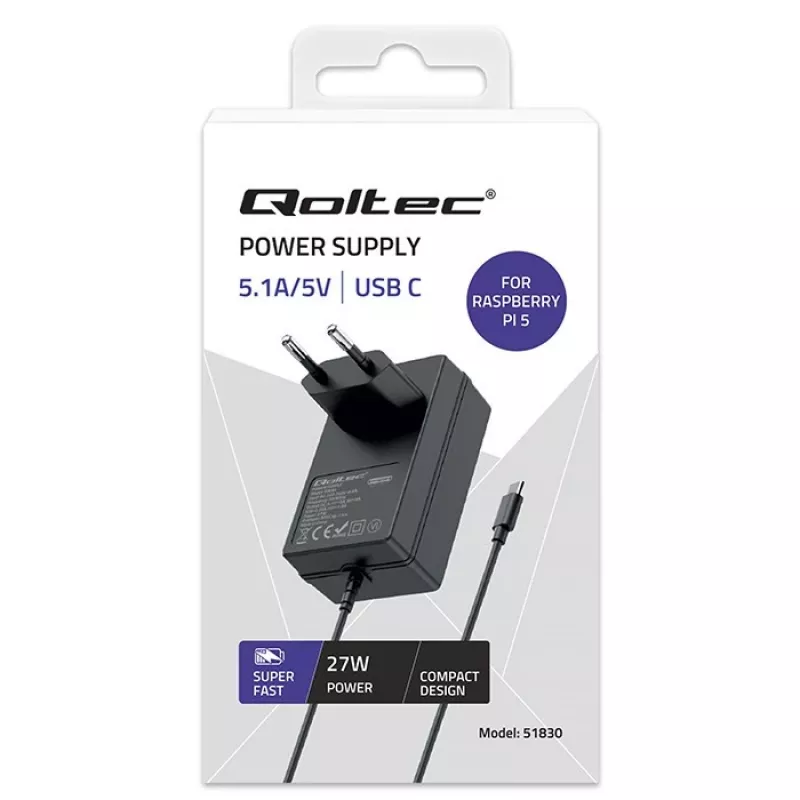 Super FAST PD charger do Raspberry PI 5 USB