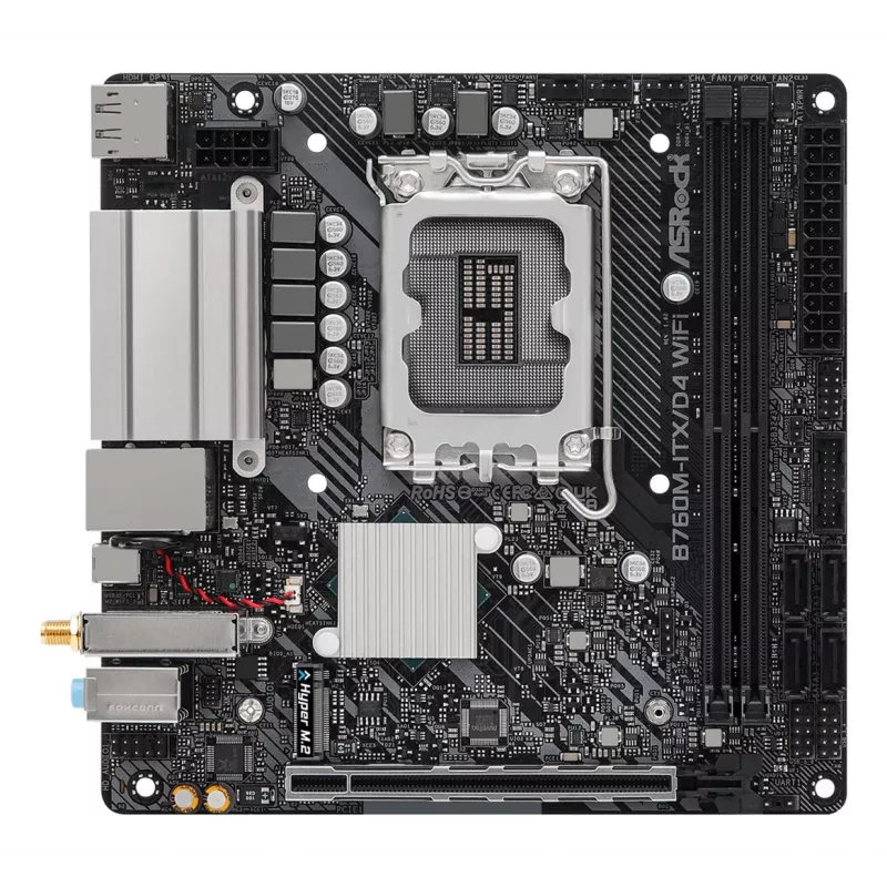 Płyta główna ASRock B760M-ITX/D4 WiFi Intel B760 LGA 1700 mini ITX